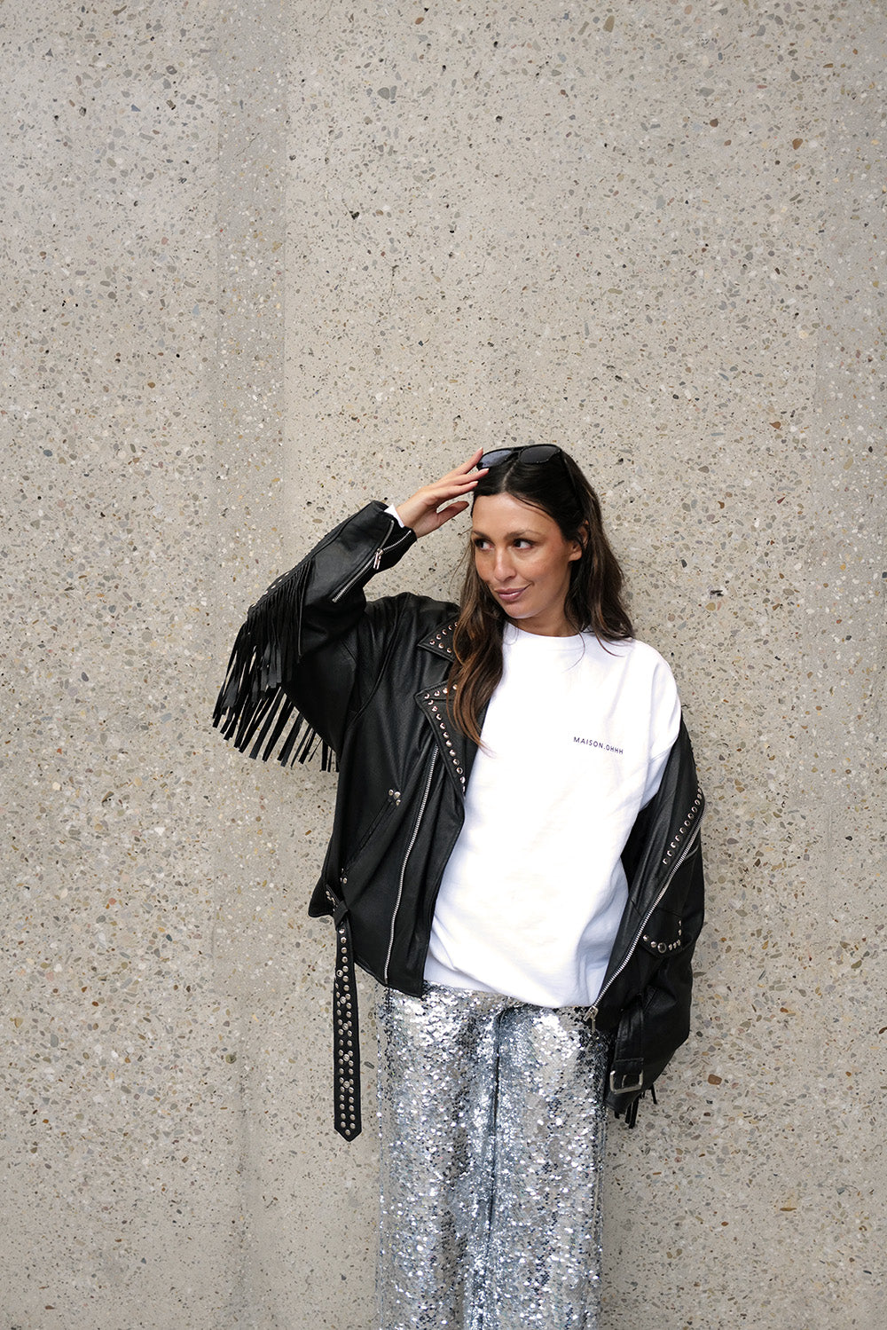 Oversized Sweatshirt DOPAMINE / MAISON.OHHH x Manamolotov