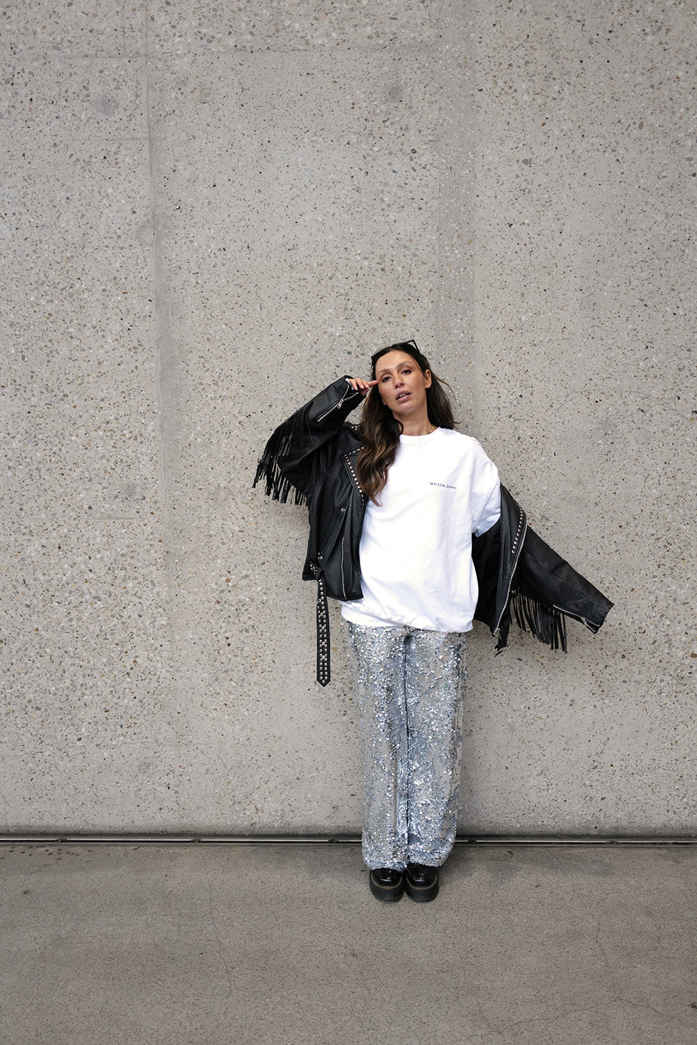 Oversized Sweatshirt DOPAMINE / MAISON.OHHH x Manamolotov